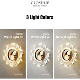 SunGlow – Guld LED Vägglampa Carvallo