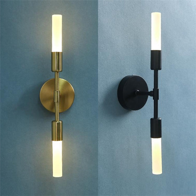 LumiBeam - Modern Minimalistisk LED Vägglampa med Dubbel Ljusstråle Carvallo