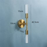 LumiBeam - Modern Minimalistisk LED Vägglampa med Dubbel Ljusstråle Carvallo