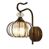 MetalArtistry – Konstnärlig Järnsänglampa Carvallo