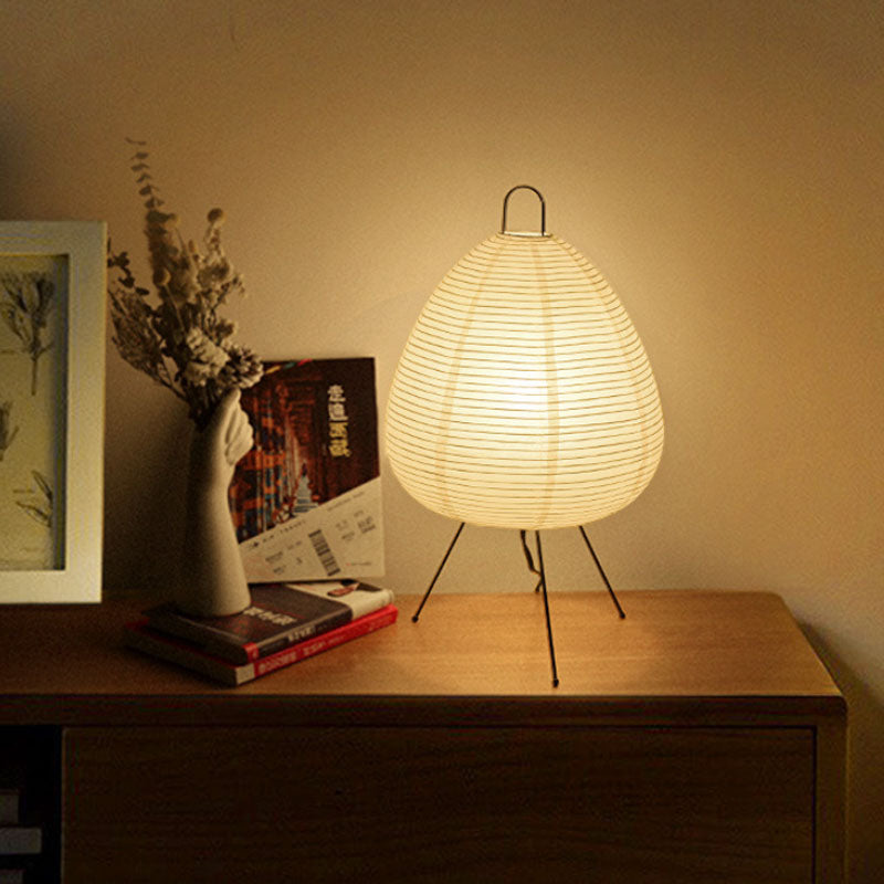 Äkta japansk papperslampa med retrostil – Mjuk belysning för varje rum Carvallo