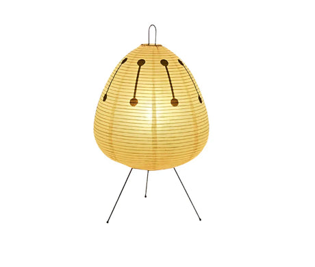 Äkta japansk papperslampa med retrostil – Mjuk belysning för varje rum Carvallo
