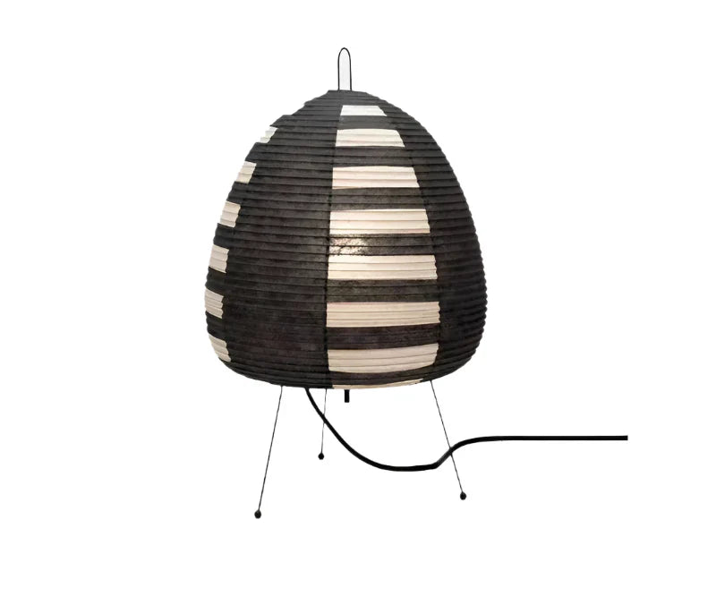 Äkta japansk papperslampa med retrostil – Mjuk belysning för varje rum Carvallo