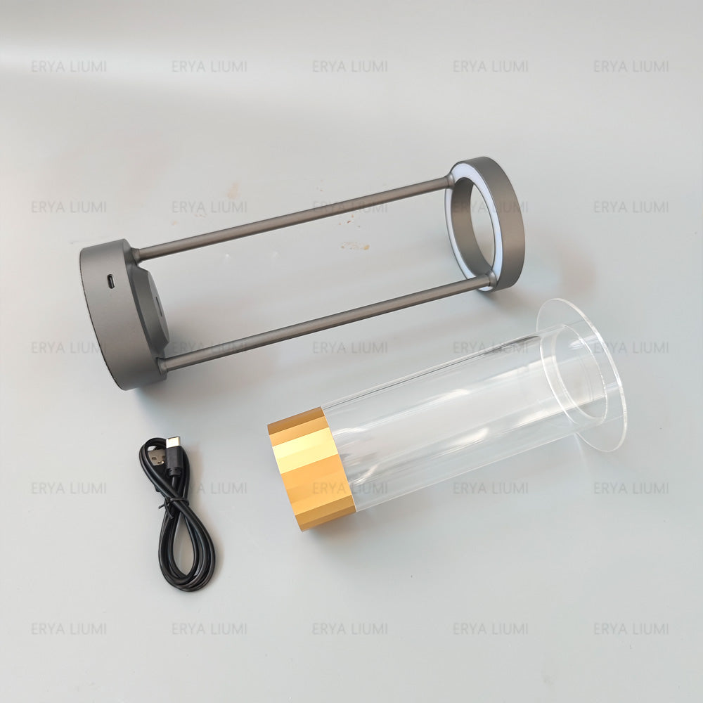 LumiLantern - Modern LED Touch Lampa | Dimbara & Trådlös för Inomhus & Utomhus Carvallo