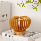 LumiWood – Träbordslampa i Skandinaviskt Design, LED Dekorativ Belysning Carvallo