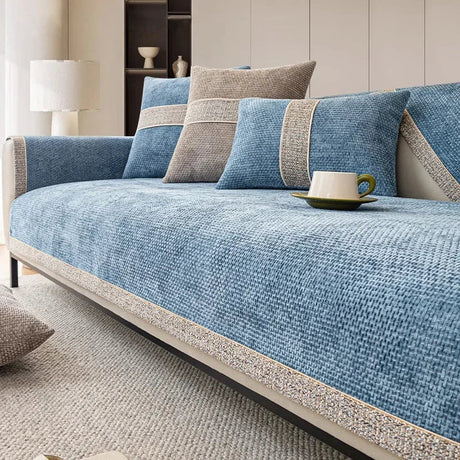 Carvallo – Elegant och hållbart sofföverdrag med halkfri undersida för komplett skydd Carvallo