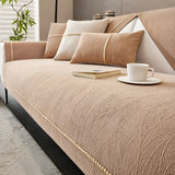 LuxeWrap Sofföverdrag - Modern anti-skratch sofföverdrag i linne Carvallo