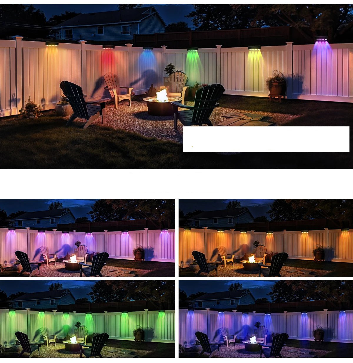 Carvallo - Solar LED Ljus Med Justerbar Ljusstyrka för Utomhusbruk Carvallo