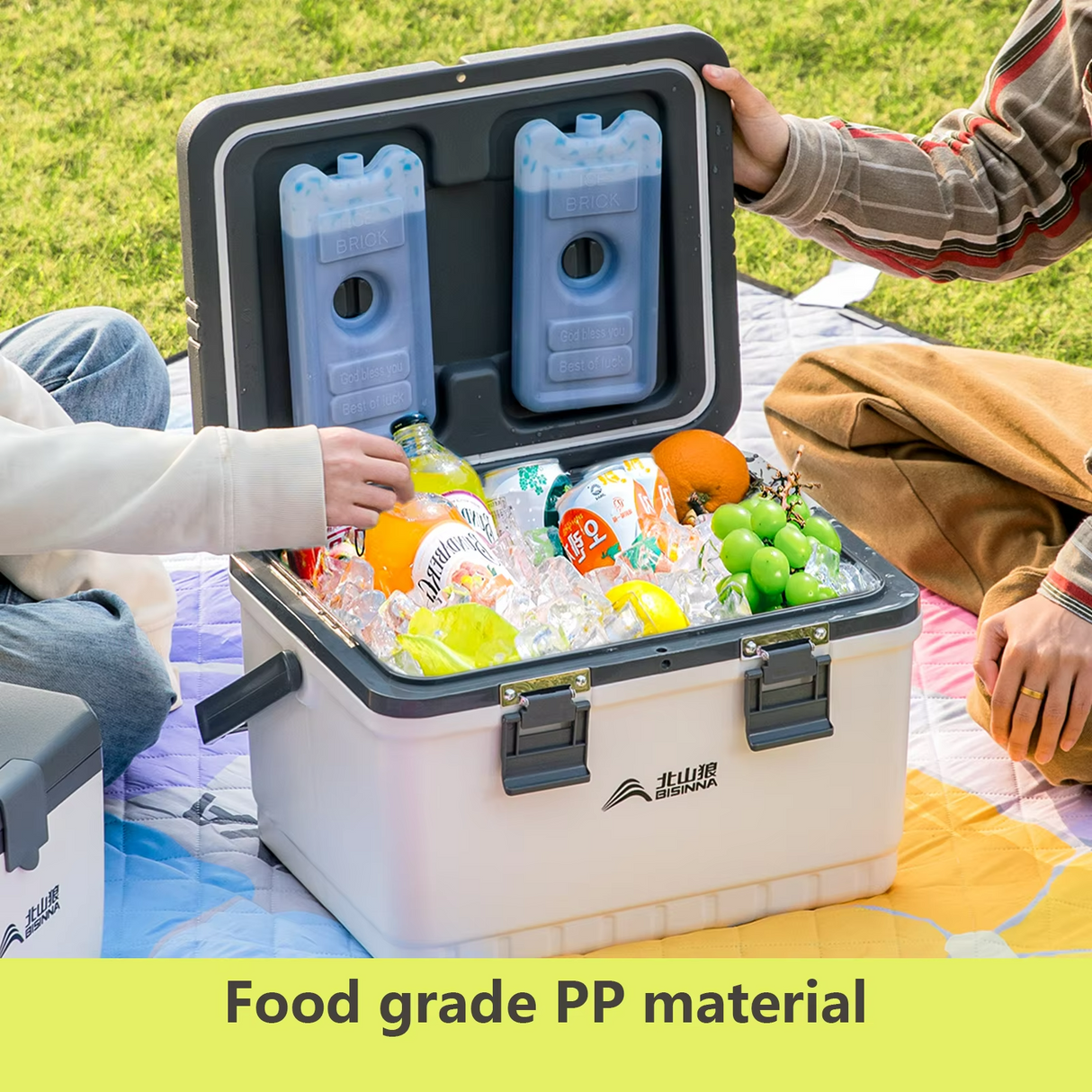 Carvallo Kylbox Utomhus | Upp till 48h Kylning | Livsmedelsäker & Robust | 6L / 13,5L / 22L Carvallo