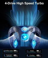 Bärbar nackkylare – Semiconductor Chill Tech & USB-uppladdningsbart batteri MILA Sverige