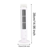 Carvallo Brisella Noire | Bladeless Design | USB-driven | Stilren & Säker | 33 × 10 cm / 38 × 10 cm Carvallo