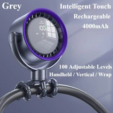 Flexibel stativ-minifläkt – USB-laddningsbar handhållen kylning med böjbara ben MILA Sverige