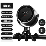 Flexibel stativ-minifläkt – USB-laddningsbar handhållen kylning med böjbara ben MILA Sverige