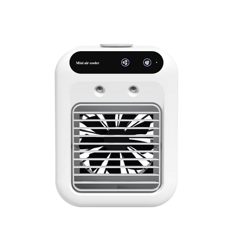 Carvallo AerisNova Mini | Återuppladdningsbar | Nano-isdimma-teknologi | Tyst & Bärbar | Luftrenare & Fläkt i ett Carvallo