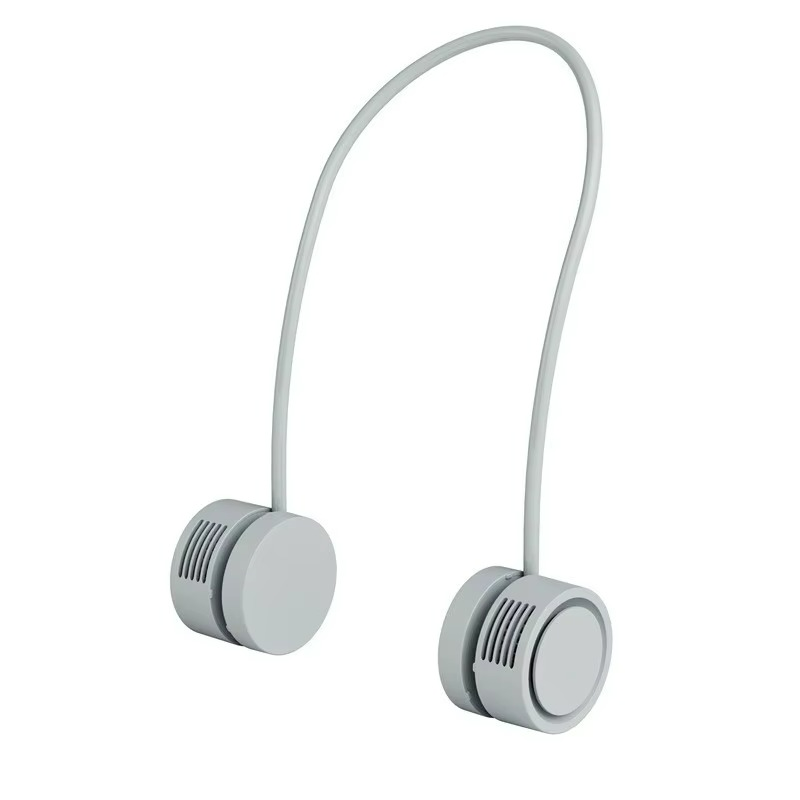 Handsfree-halsfläkt – Hopfällbar, USB-uppladdningsbar kylfläkt för resor, sport och utomhusbruk MILA Sverige