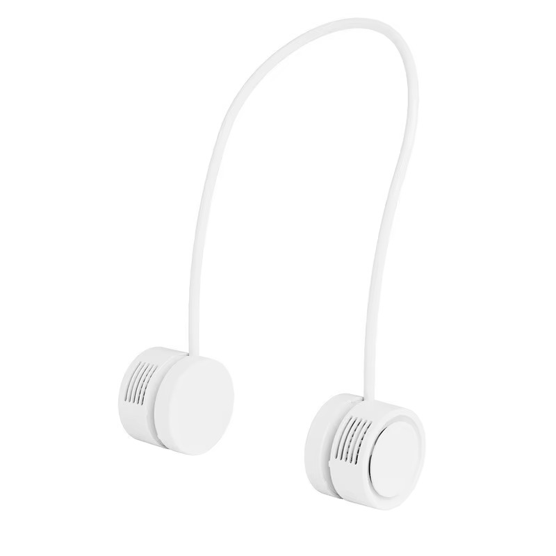 Handsfree-halsfläkt – Hopfällbar, USB-uppladdningsbar kylfläkt för resor, sport och utomhusbruk MILA Sverige