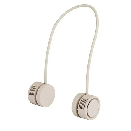 Handsfree-halsfläkt – Hopfällbar, USB-uppladdningsbar kylfläkt för resor, sport och utomhusbruk MILA Sverige