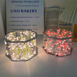 Royallure Tulpan Spegel Nattlampa - 7 Färgval Carvallo