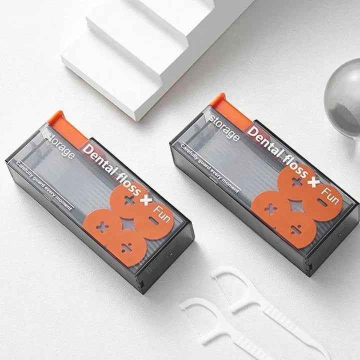 Bärbar tandtrådsdispenser – automatisk popup-design MILA Sverige