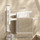 Carvallo - Multifunktionell roterande förvaringsstång för badrum Carvallo