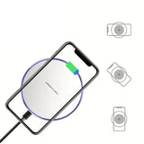 30w Trådlös snabbladdare induktions-laddplatta för iPhone och Android Carvallo