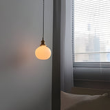 HarmonyGlow Light - Vintage-keramisk-glas-hänglampa Carvallo