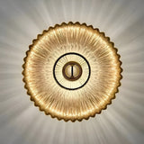 GlassShine Light - Lyxig vägglampa i glas Carvallo