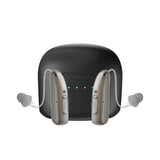 Uppladdningsbara Bluetooth-hörselhjälpmedel för äldre med appkontroll och 4 ljudlägen Carvallo