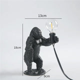 Majestic Gorilla Accent Lamp – Djärv och konstnärlig Statement Lighting MILA Sverige