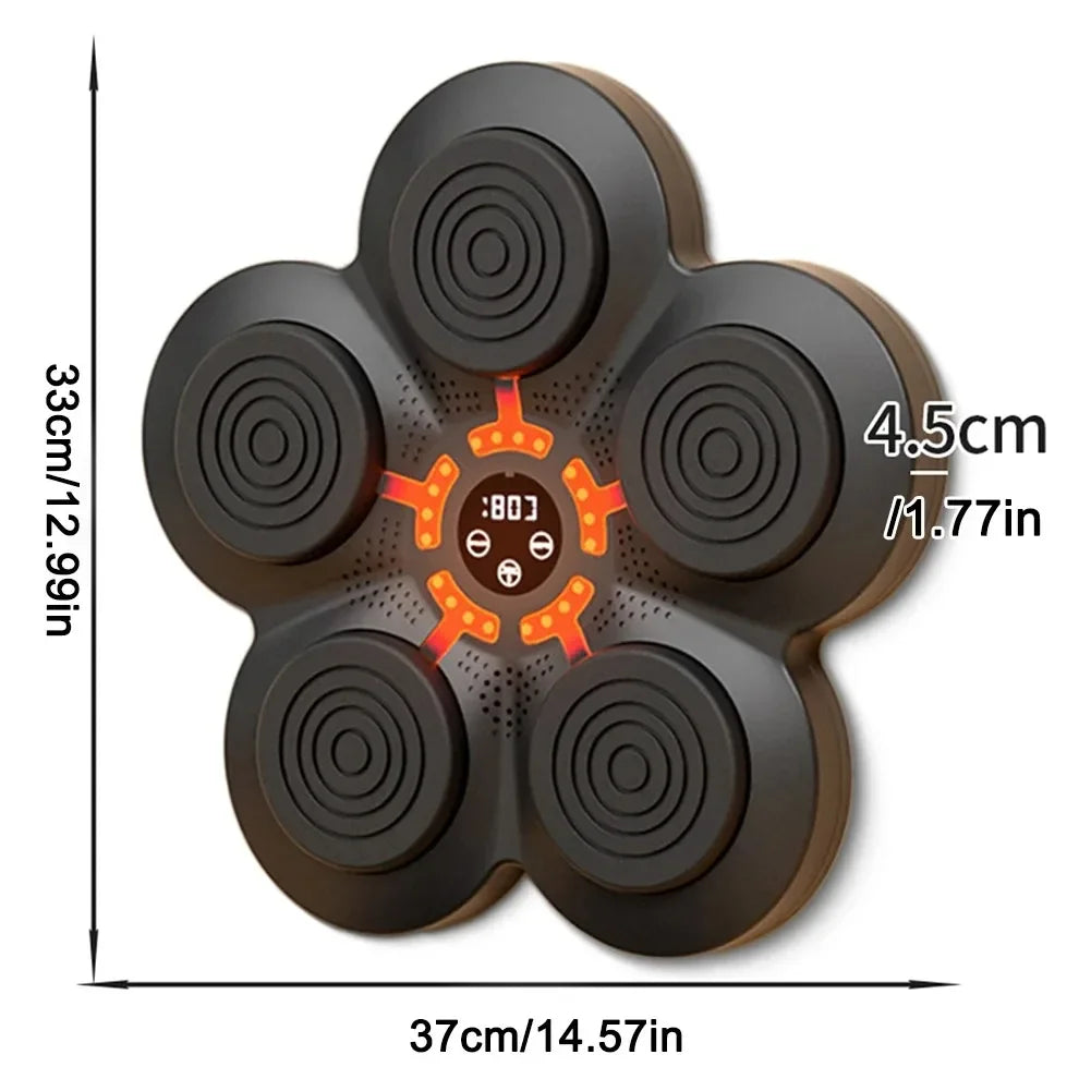 Smart Musik Boxningsmaskin Med Vuxna Handskar Carvallo