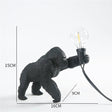 Majestic Gorilla Accent Lamp – Djärv och konstnärlig Statement Lighting MILA Sverige