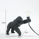 Majestic Gorilla Accent Lamp – Djärv och konstnärlig Statement Lighting MILA Sverige