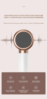 Carvallo Pro 2400 Hårtork 2400W | Ionteknologi | Ljuskälla & Kall luft | Lätt & Ergonomisk Carvallo