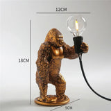 Majestic Gorilla Accent Lamp – Djärv och konstnärlig Statement Lighting MILA Sverige