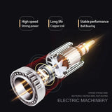 Högpresterande hårtork 2400W med kall- och varmluftsfunktion - Ionteknologi Carvallo