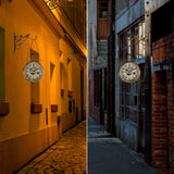 RetroCharm - Vintage tågstation väggur med tidlös attraktion Carvallo