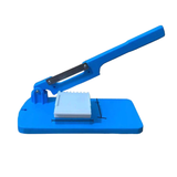 Manuell multifunktionell livsmedelsskärmaskin – Robust kött- och grönsaksskärare för frysta varor Carvallo