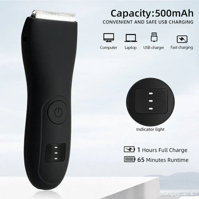 Herrkroppshårklippare och damrakapparat med bikini-tillbehör Carvallo