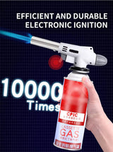 Bärbar butanbrännare – Perfekt för BBQ, camping & kök Carvallo