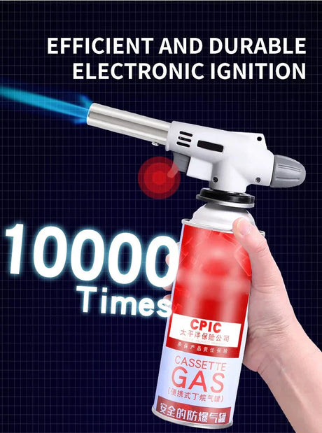 Bärbar butanbrännare – Perfekt för BBQ, camping & kök Carvallo