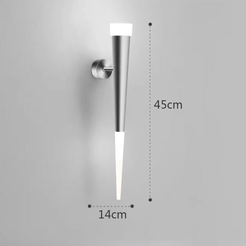 TubeGlow - Minimalistisk LED Vägglampa för Vardagsrum och Hall Carvallo