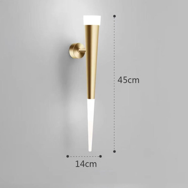TubeGlow - Minimalistisk LED Vägglampa för Vardagsrum och Hall Carvallo