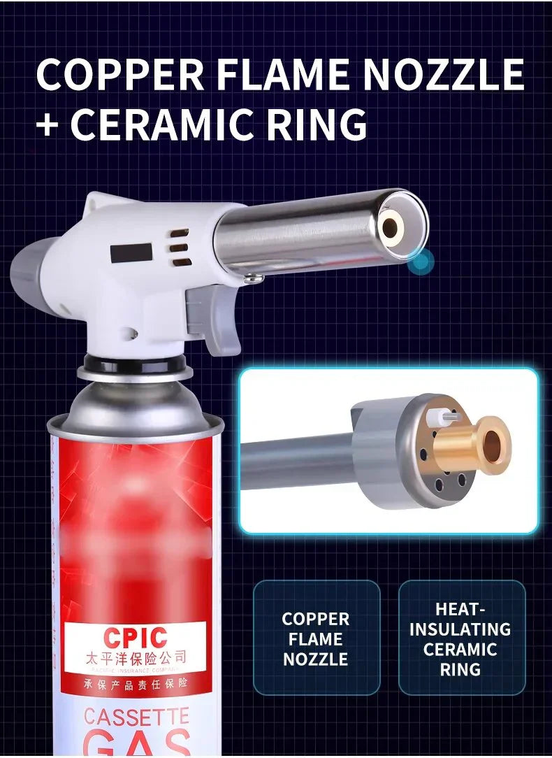 Bärbar butanbrännare – Perfekt för BBQ, camping & kök Carvallo