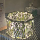 Royallure Tulpan Spegel Nattlampa - 7 Färgval Carvallo