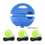 Carvallo Tennis Trainer | Självträning utan partner | Elastisk sladd 4 m | Mobil träningshjälp Carvallo