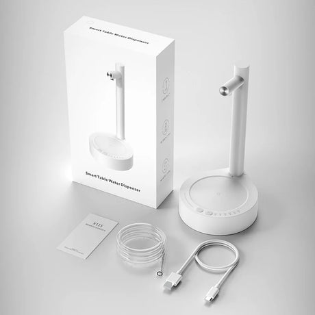 Bärbar vattendispenser med USB-laddningsfunktion – Kompakt lösning för hemmet och kontoret Carvallo