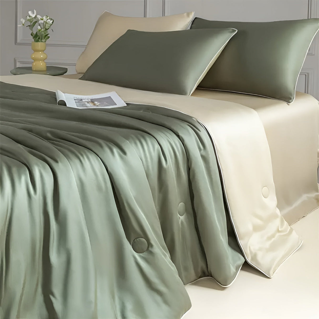 Kylig sommarfilt – Mjuk, hudvänlig och bekväm | För varma sommarnätter Carvallo