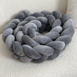 Handgjord Knapp Vloerkudde - Geometrisk Mönster, Tvättbar, 78-tum, Helårs Dekorativ Kuddfyllning med Polyester Carvallo