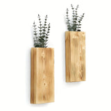 Rustik väggvas i trä - Naturlig atmosfär för varje inredning Carvallo