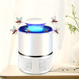 USB Tyst Mygglampa – Automatisk Insektsfångare med Blått Ljus Carvallo